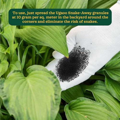 Image of Ugaoo Snake-Away Repellent Granules 1 KG - Natural Snake Repellent Powder for Outdoors & Home, Snake Control Powder with Plant Extracts & Essential Oils