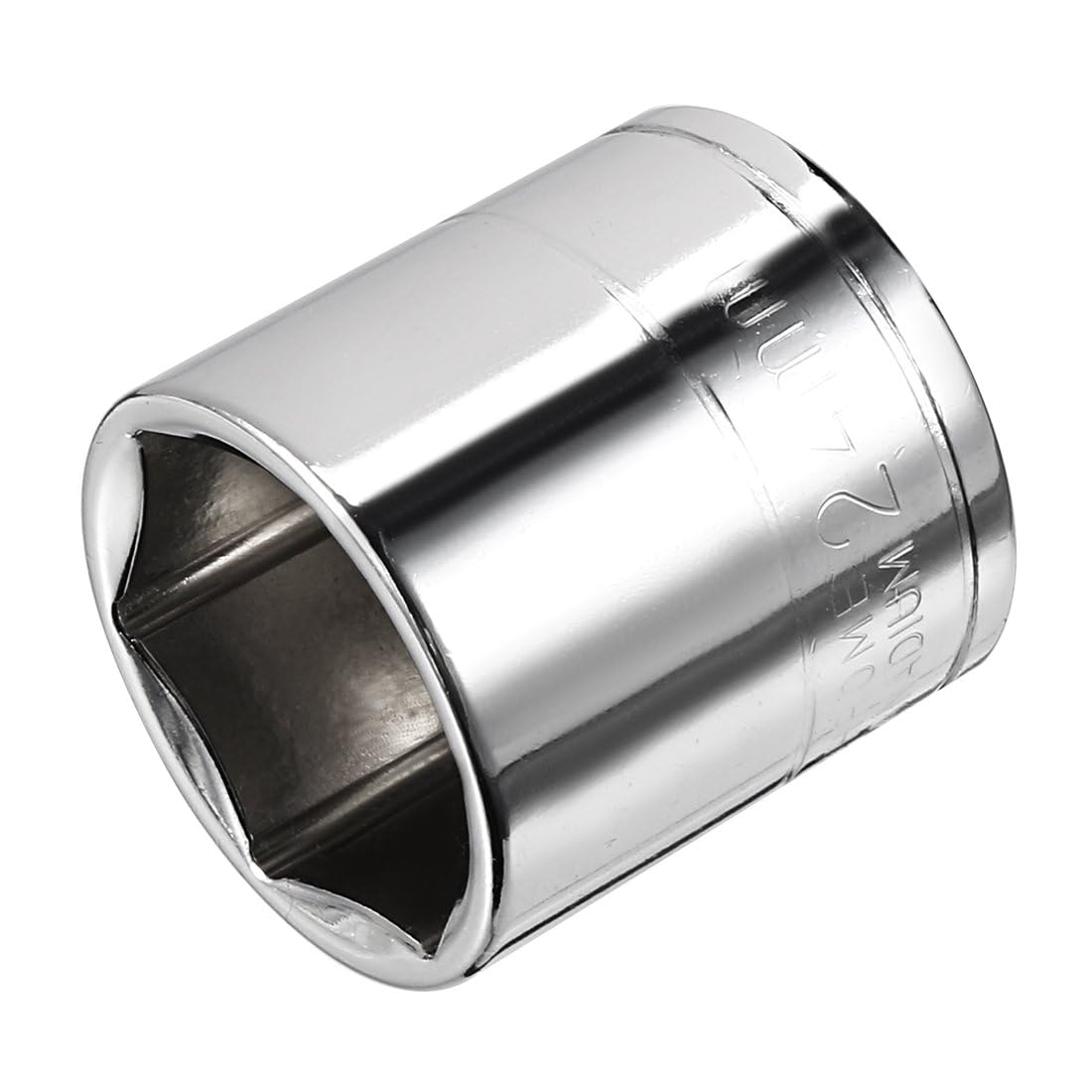 TA-VIGOR 3/8-Inch Drive 24mm 6-Point Shallow Socket, Metric, Cr-V Drive Socket for Auto Repairing and Household