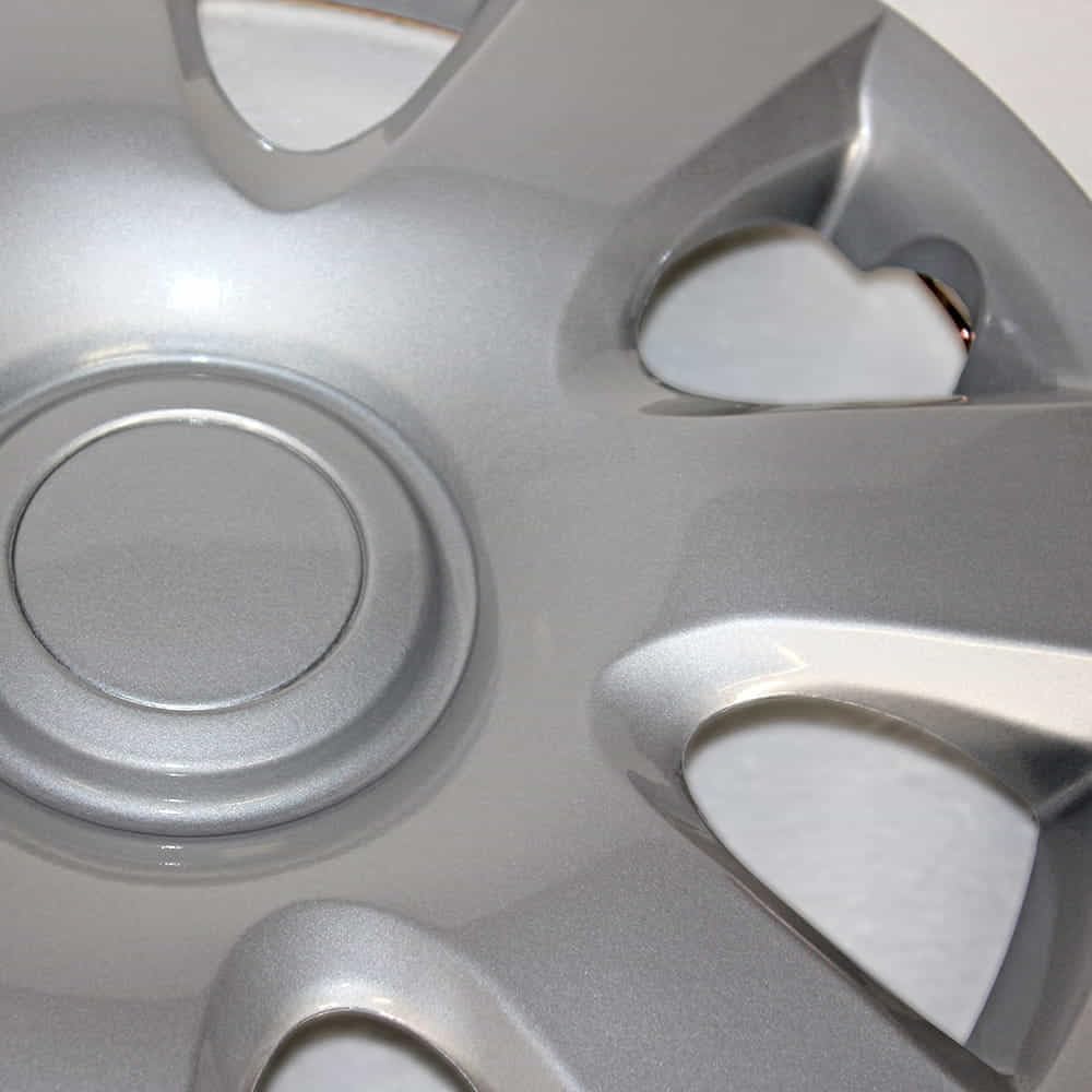 Set of 4 15" Push-on Silver Hubcaps for Toyota Camry 2002-2004