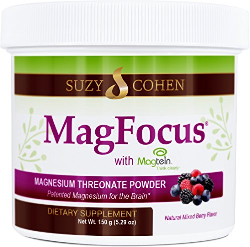 MagFocus - Berry Flavored Magnesium Threonate Powder - 60 Servings - By Suzy