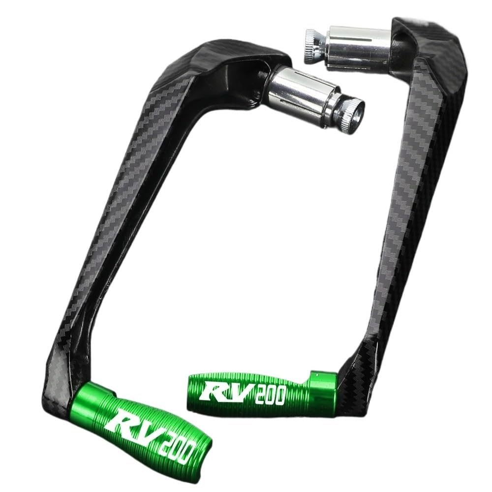 wanhaoaony Motorcycle Brake Protector Motorcycle Handlebar Grips Guard Brake Clutch Levers Protector(Lever Guard Green)