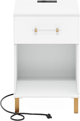 Miniatura 12 de Furinno Turn-N-Tube Haydn Mesa auxiliar, 1 unidad, roble francés gris/negro Roble Francés/Negro,Blanco,Cereza oscuro/ Negro,Ámbar Pino/Negro,cereza