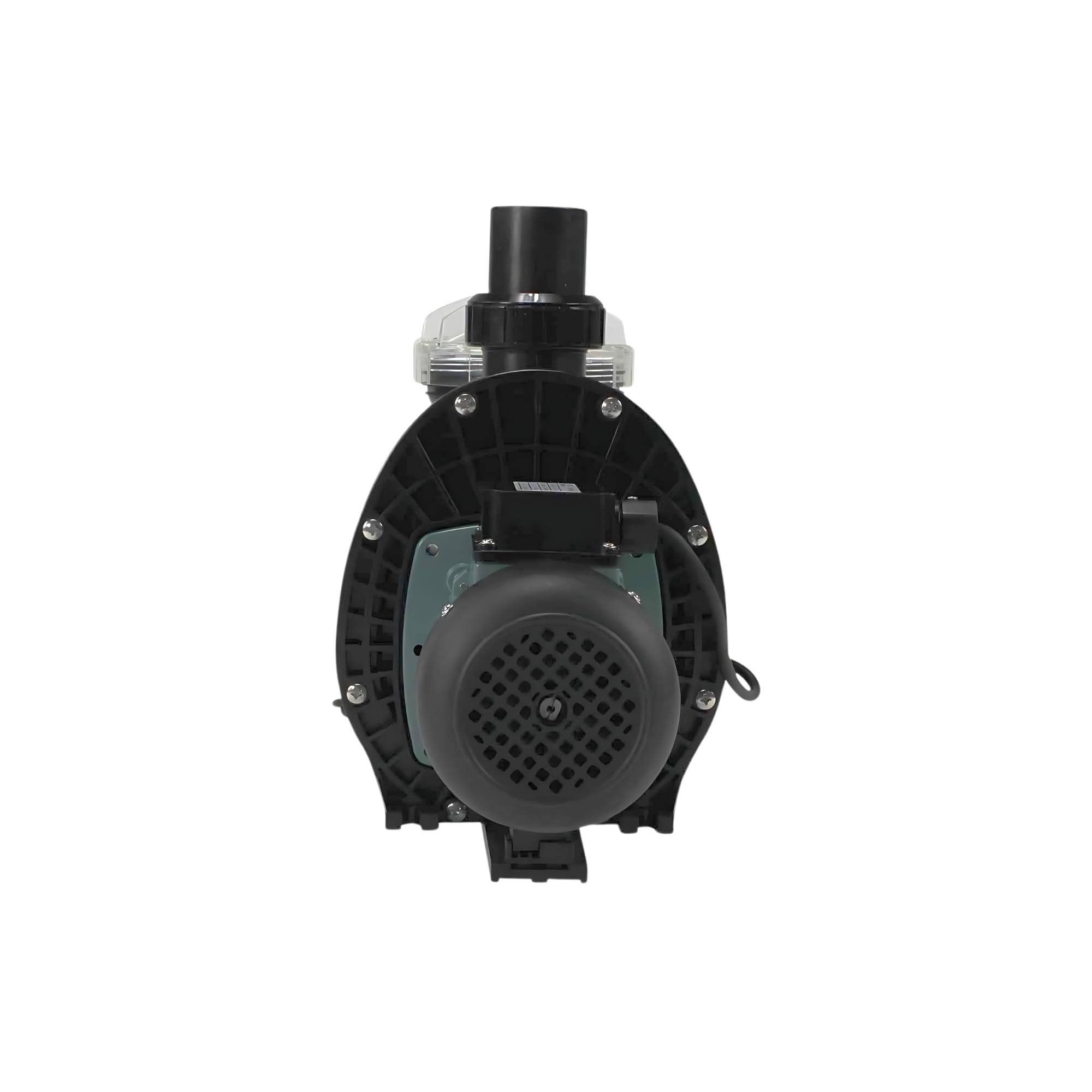 Mega Schwimmbadpumpe 50mm / 1,5" Metrisch/Imperial Lösungsfassung, 1,2A 230VAC SS020 mit FI-Stecker – Kompakt & Energiesparend, 8.000 L/h Durchflussrate für kleine bis mittlere Pools (bis zu 24.000 L)