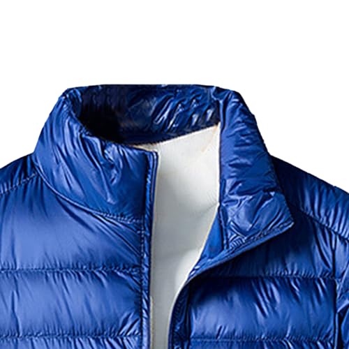 JEsilunmaMY Men's Thermal Sport Cropped Down Jacket Stand Collar Lightweight Packable Puffer Jacket Casual Warm Winter Coats2
