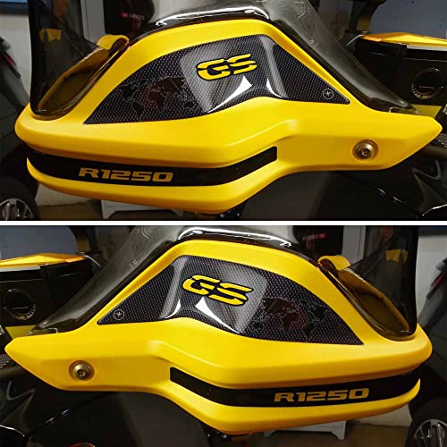 Autocollants 3D moto protège-mains en résine pour BMW R 1250 GS 40th Anniversary