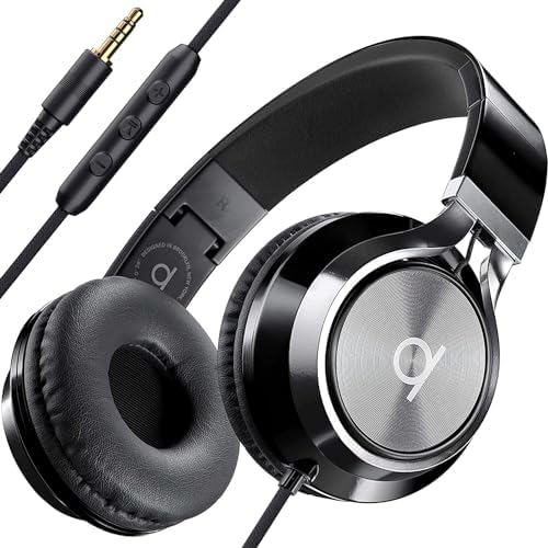 ARTIX CL750 Wired Headphones with Microphone On Ear Headphones Noise