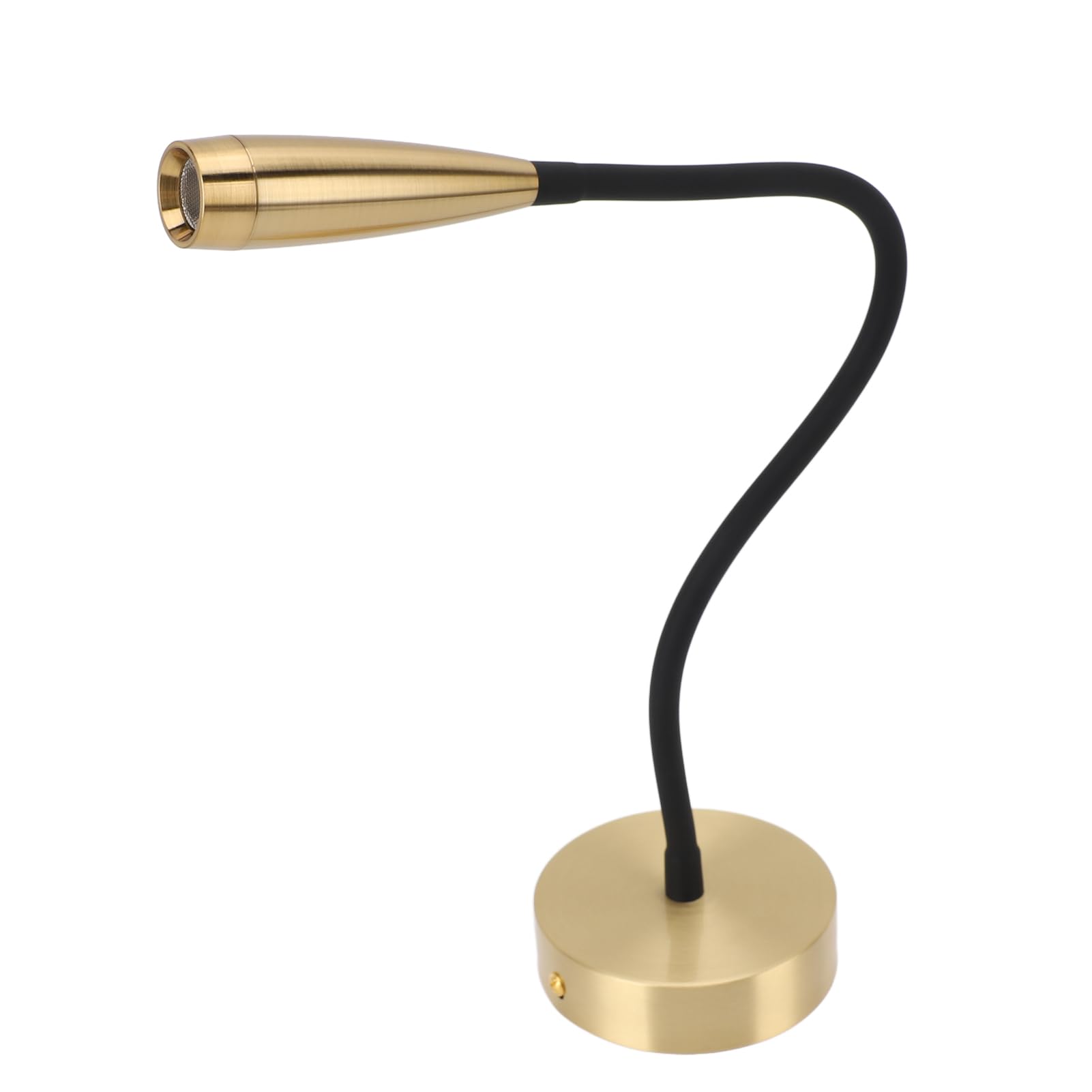 Rengue Luz de Lectura de Pared con Cuello de Cisne Ajustable Lámpara de Cabecera LED de Aluminio 3W 200 Lúmenes Diseño Cableado Giratorio 360 para Estudio de Estudiantes Dormitorio Cabecera Sofá
