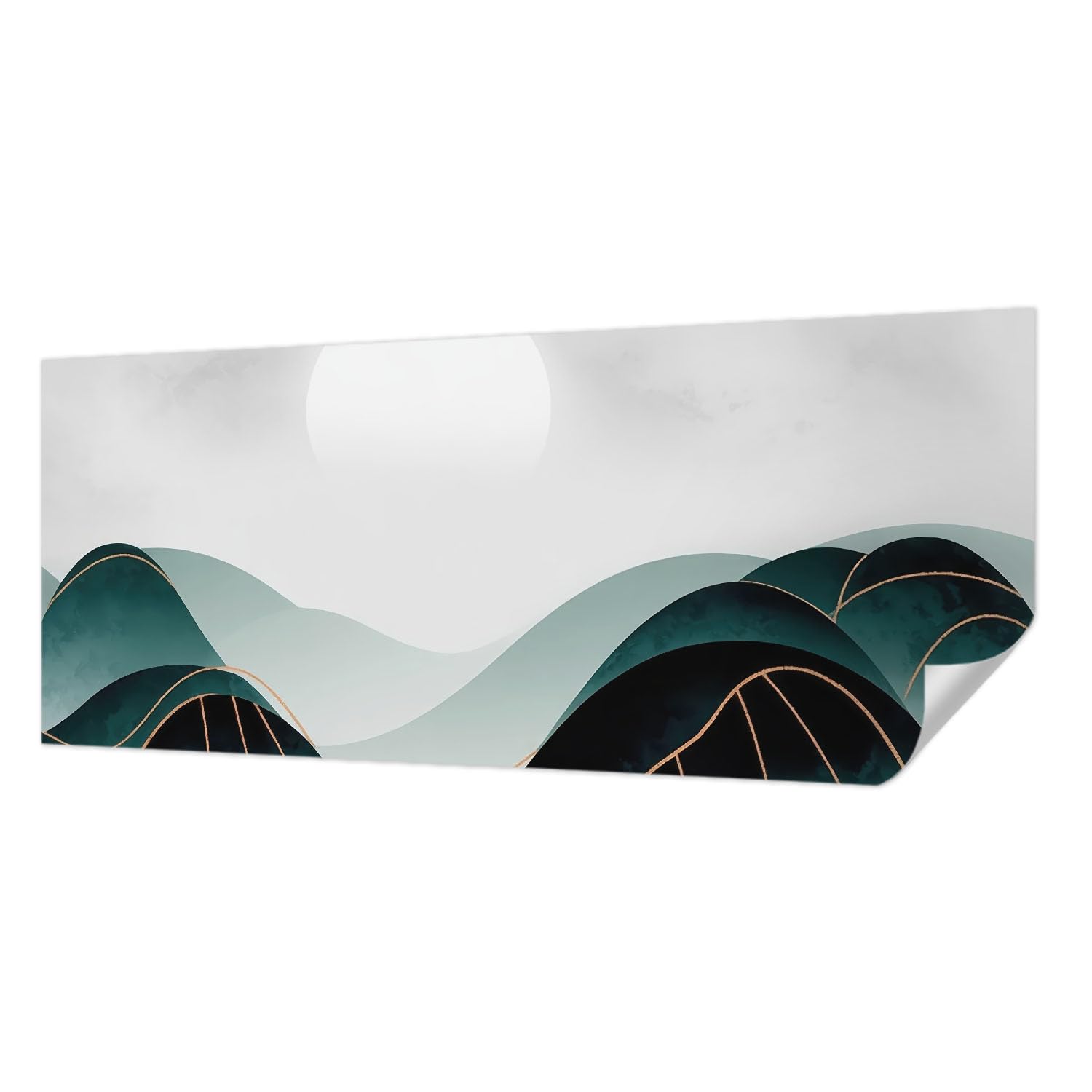Papier peint autocollant 250x104 cm Tulup Paix apparente panoramique résistant taches