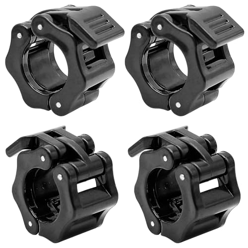 JJQHYC 4 cierres para mancuernas de 30 mm, con cierre rápido