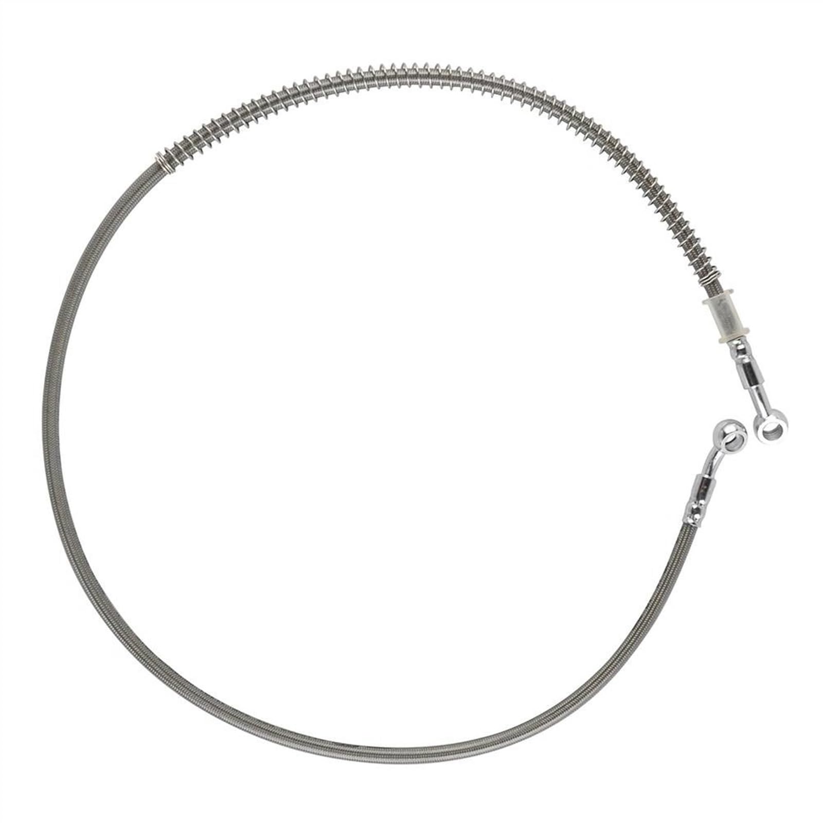 Ksxzw Silver Motorbike Part Universal Motorcycle Hydraulic Brake Oil Hose 90Cm