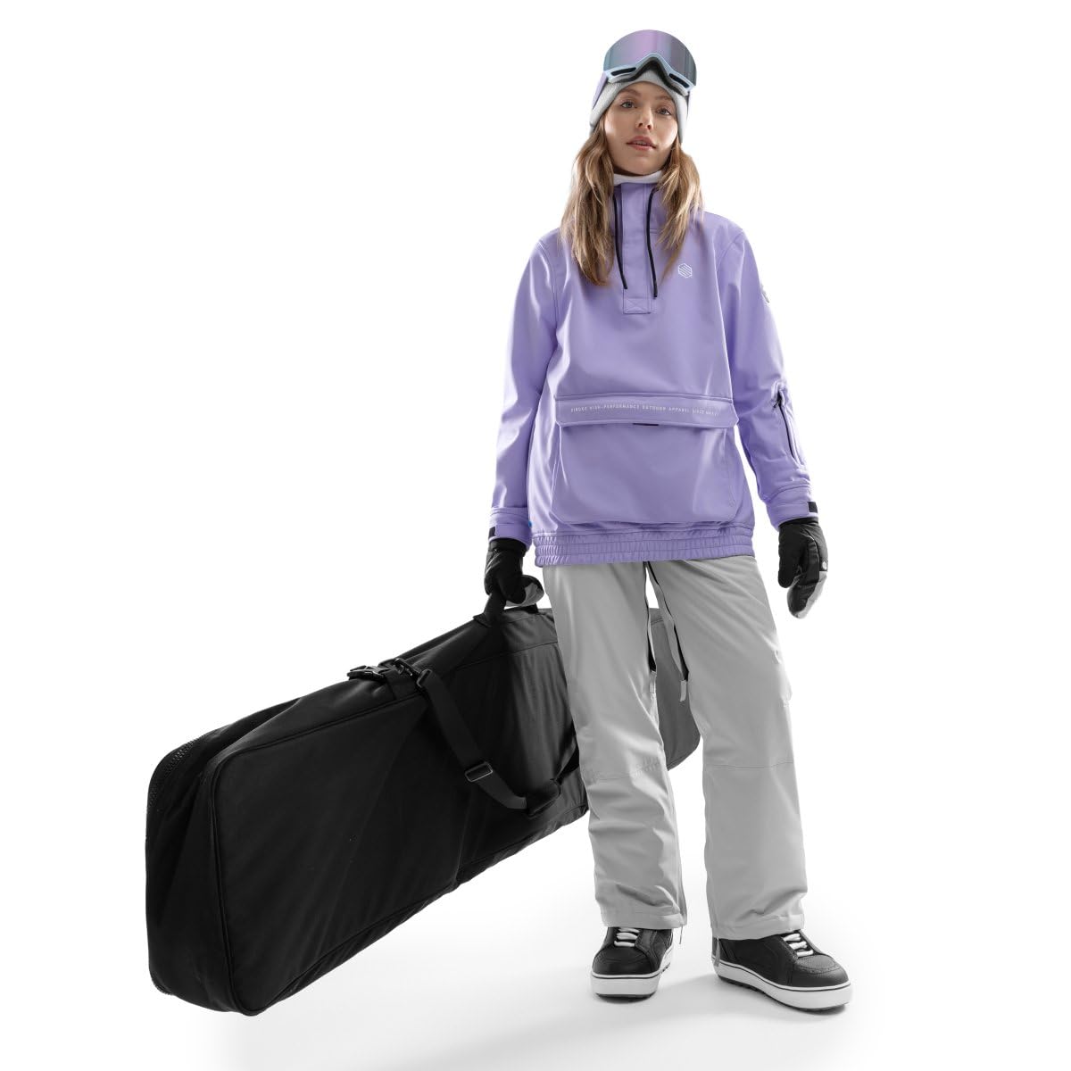 SIROKO Chaqueta para snowboard/esquí esquí y nieve W3-W Halti Morado