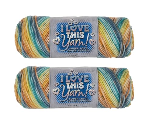 Image of Hobby Lobby Print I Love This Yarn, 890 Amber Honey, Set of 2 | 4 Medium Weight, 252 Yards Per Skein