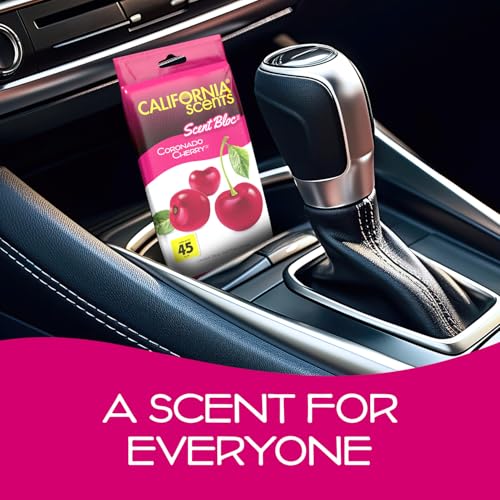 Image of California Scents Scent Bloc Air Freshener, Coronado Cherry, 6 Count