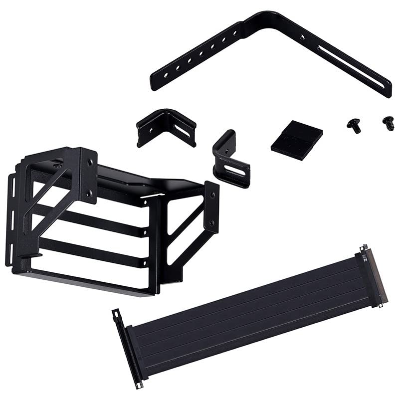 Lian Li O11 Dynamic EVO Upright GPU Kit (Black) - O11DE-2X
