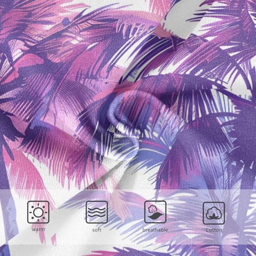 Fun Print Girls Underwear Toddlers 2t Cotton Panties for Girl Retro Purple Pink Palm Tree Kids Briefs Undies3