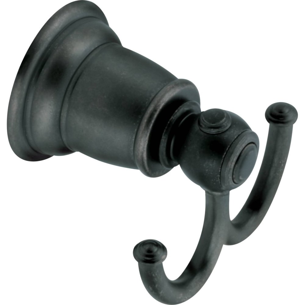 Moen YB5403WR Kingsley Robe Hook (Wrought Iron)