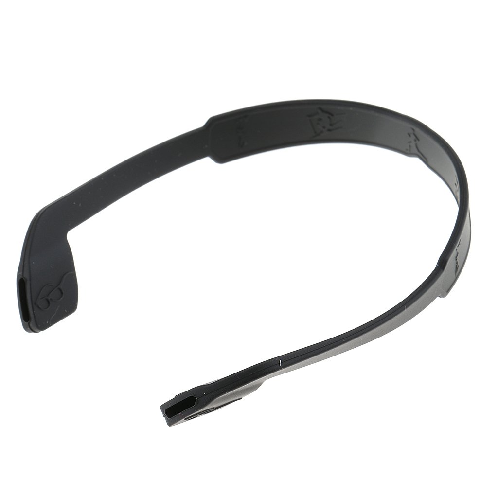 Generic Unisex-Adult Silicone Eyeglasses Strap Silicon Glasses Sunglasses Sports Band Cord Holder Black