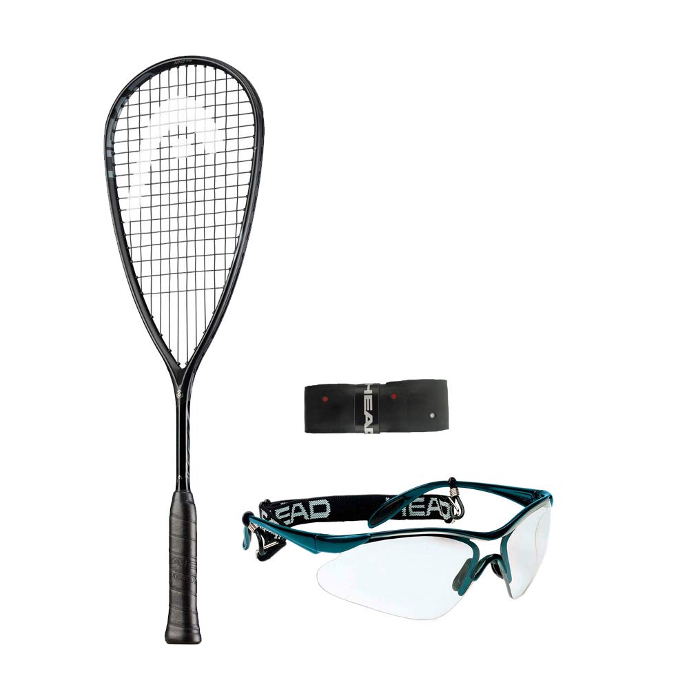 Buy HEAD Squash Racket 360 Speed 120 SB with Rave Squash Goggles and