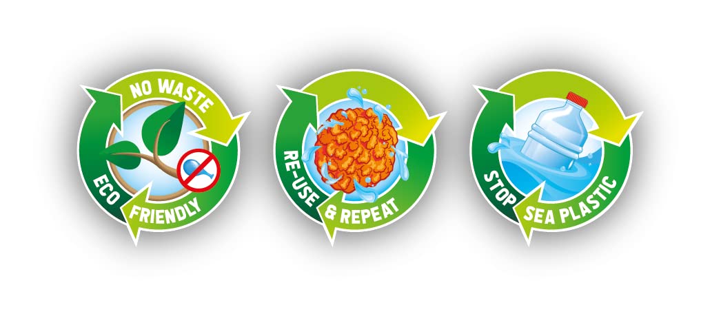 Toi-Toys 65253A - Juego de bolas de agua reutilizables para combatir el agua fuera de Softbol acuático (diámetro 5 cm - Paquete de 12 unidades