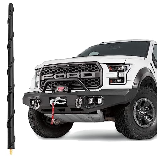 Image of BASIKER 13 Inch Antenna Fit for Ford F150 F-150 F250 F350 2009-2025 2026 | Fit for Ford F150 Accessories, Truck Car F250 F350 Antenna Replacement, Enhance Off-road Pickup Radio Signal, Screw Included