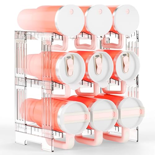 Yieach 3-Tier Water Bottle & Tumbler Organizer
