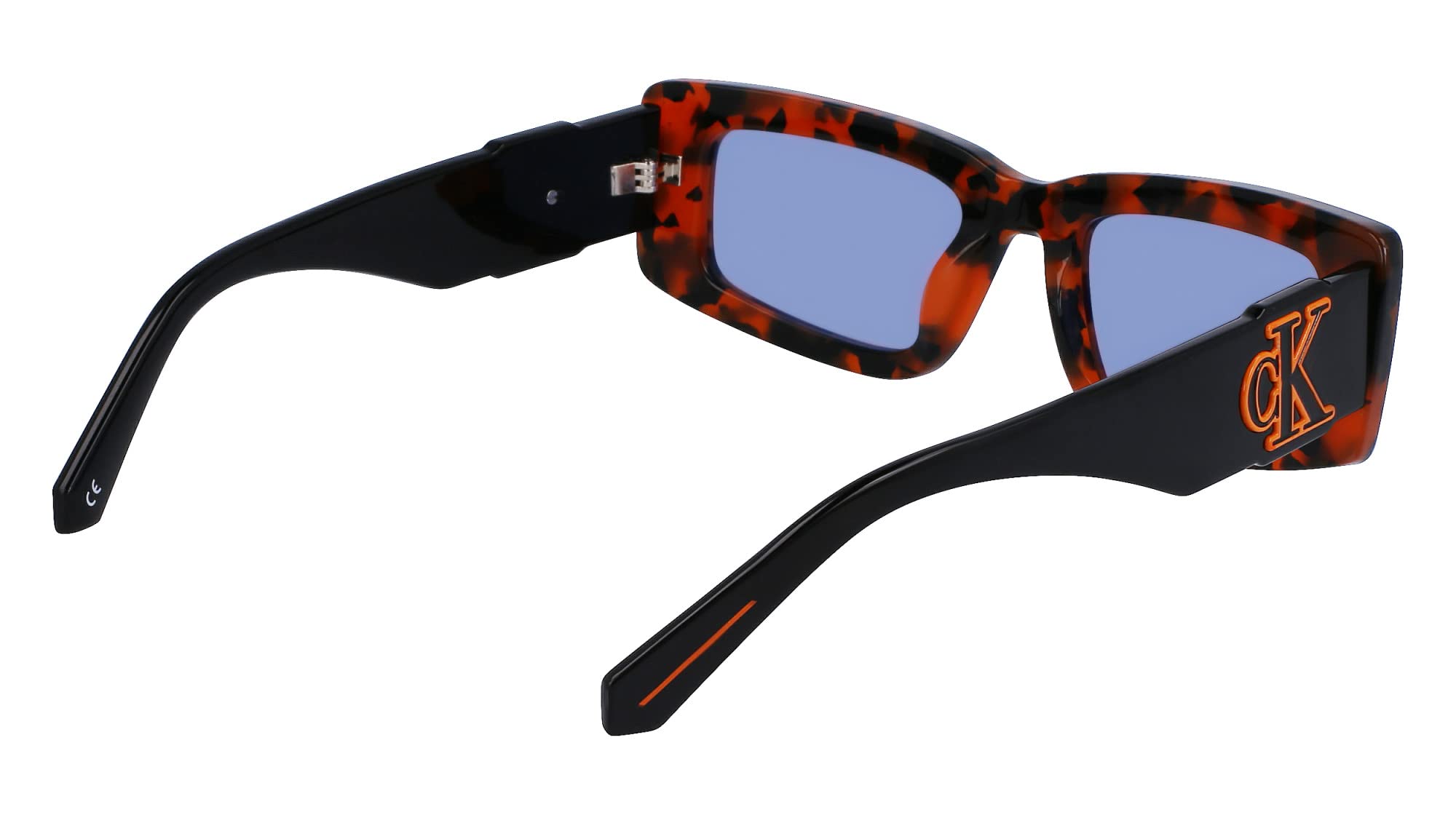 Calvin Klein Jeans CKJ23609S CKJ23609S 239 orange havana sole Unisex Kids Acetate, Standard, 52