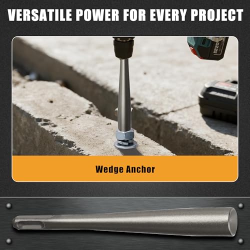 SDS Plus Wedge Anchor Setter – Concrete Anchor Setting Tool for Wedge Anchors and Rebars - Thumbnail 3