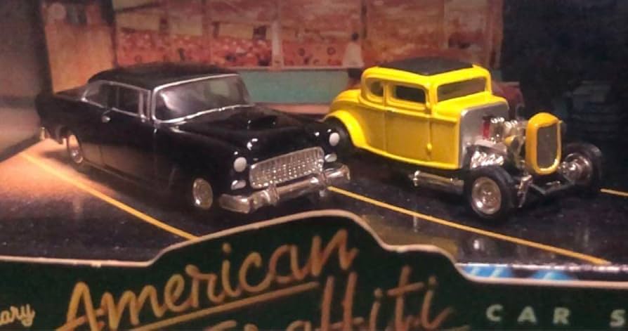 贈り物 ❤️セールホットウィールズ アメリカングラフティ'55シェビー