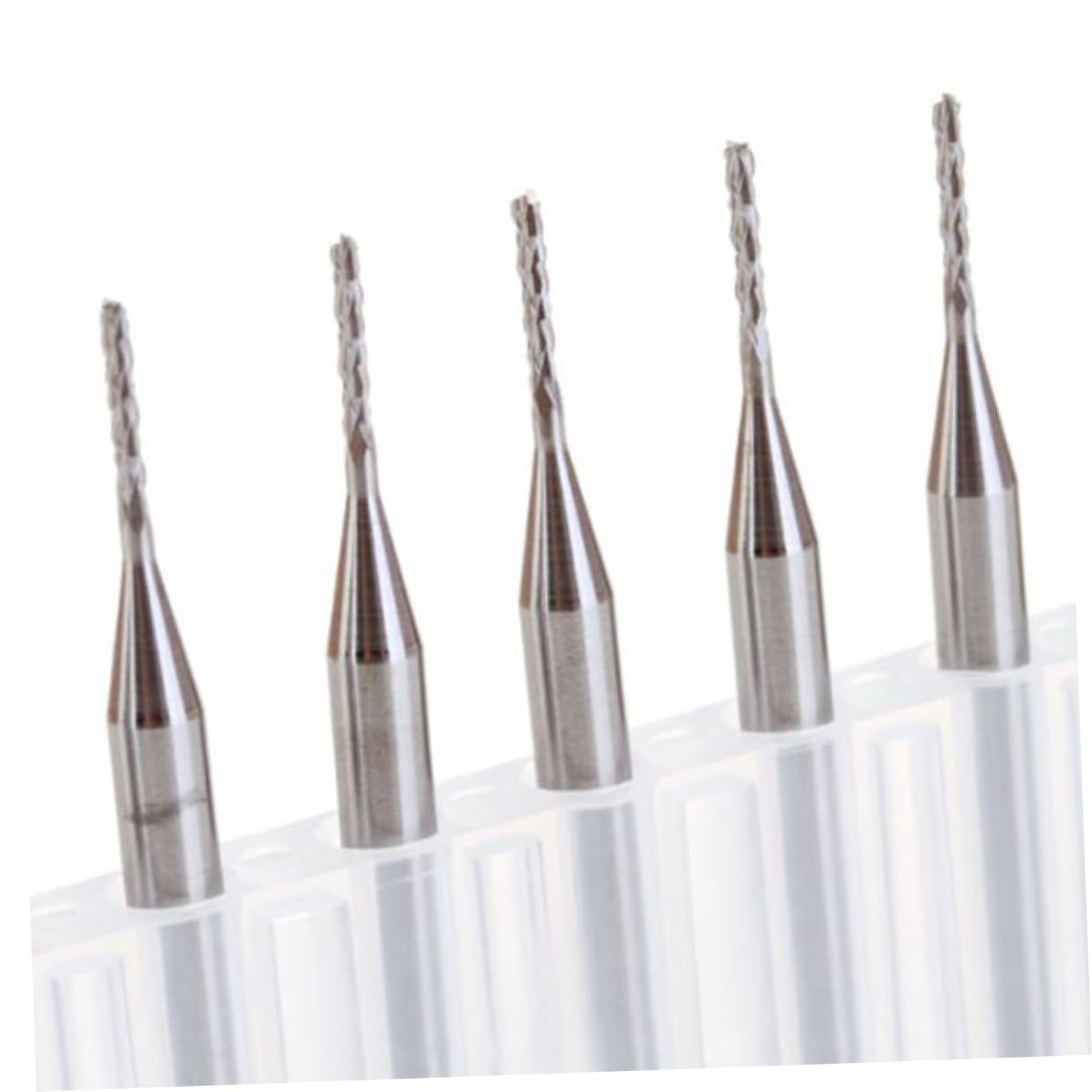 IWOWHERO 1.0mm Diameter Alloy Drill Bit Twist 10pcs Assorted for Circuit Board and Plastic Processing