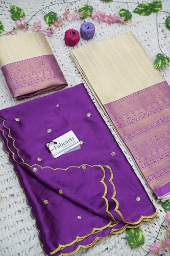 Image of Fabcartz Tranding South Indian Pattu Lehenga Choli For Women