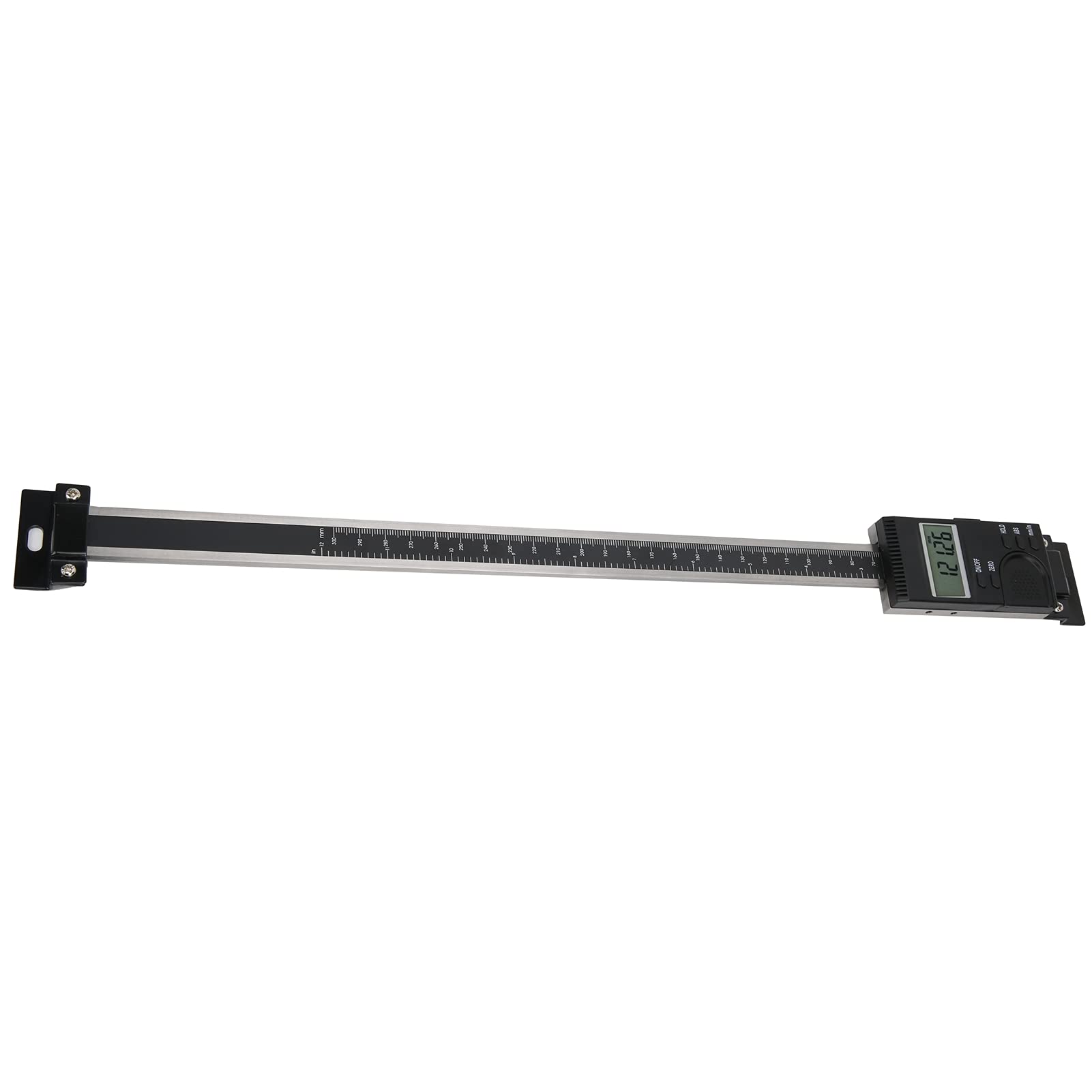 Calibrador Vernier digital Herramienta de medición con pantalla LCD Lectura métrica de 0 300 mm en pulgadas para máquinas herramientas Aleación de aluminio y plástico