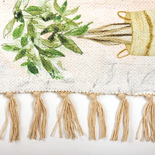 Primitives-by-Kathy-Home-is-Where-My-Plants-are-Rug Primitives by Kathy Home is Where My Plants are Rug