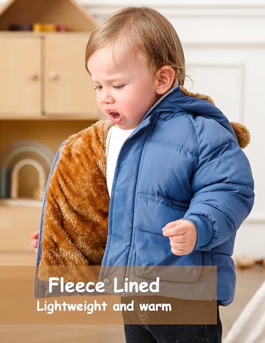 Image of BFUSTYLE Baby Coat 6M-5T Winter Clothes Toddler Boy Girl Jacket with Hood