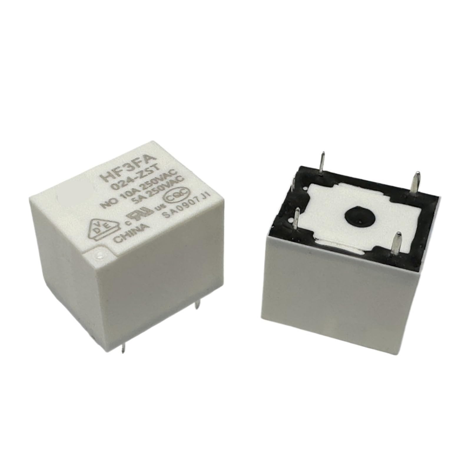PKNVKZIDK 1pc HF3FA 024-ZST (T73C-10A) Relay 5pins