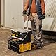 Stanley Faltbarer Sackkare und Klappkiste FT501/FT505 - Transportkarre 70KG - Klappkiste 25KG - Einkaufen, Handhabung und Umzug - Schwarz/Gelb
