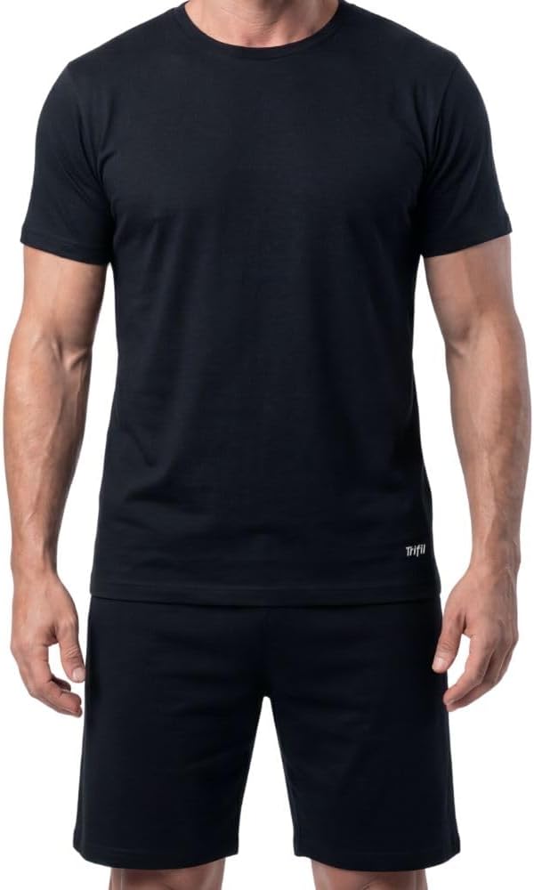 Pijama Curto Masculino Verão Trifil Em Algodão Hipoalergênico