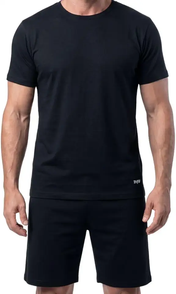 Pijama Curto Masculino Verão Trifil Em Algodão Hipoalergênico