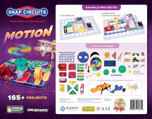 Snap Circuits - Motion Electronics Discovery Kit - Thumbnail 3
