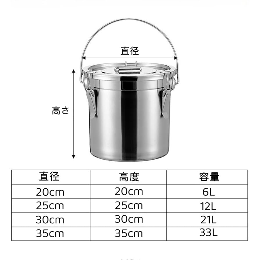 寸胴鍋 　ポット 保存容器 業務用ソース入れ ステンレス製31cm 　2個セット 寸胴鍋 ポット 保存容器 業務用ソース入れ ステンレス製31cm 2個