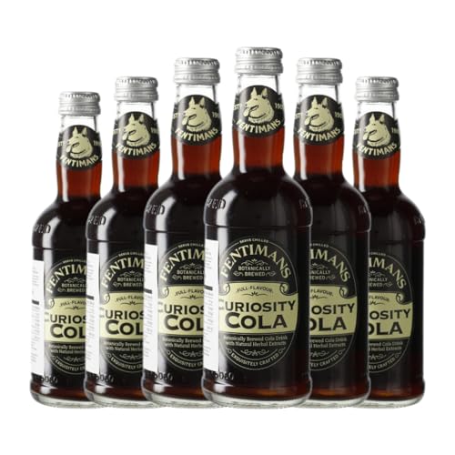 Refrigerantes e Mixers Fentimans Curiosity Cola Garrafa 27 cl (caixa de 6 frascos de 27 cl)