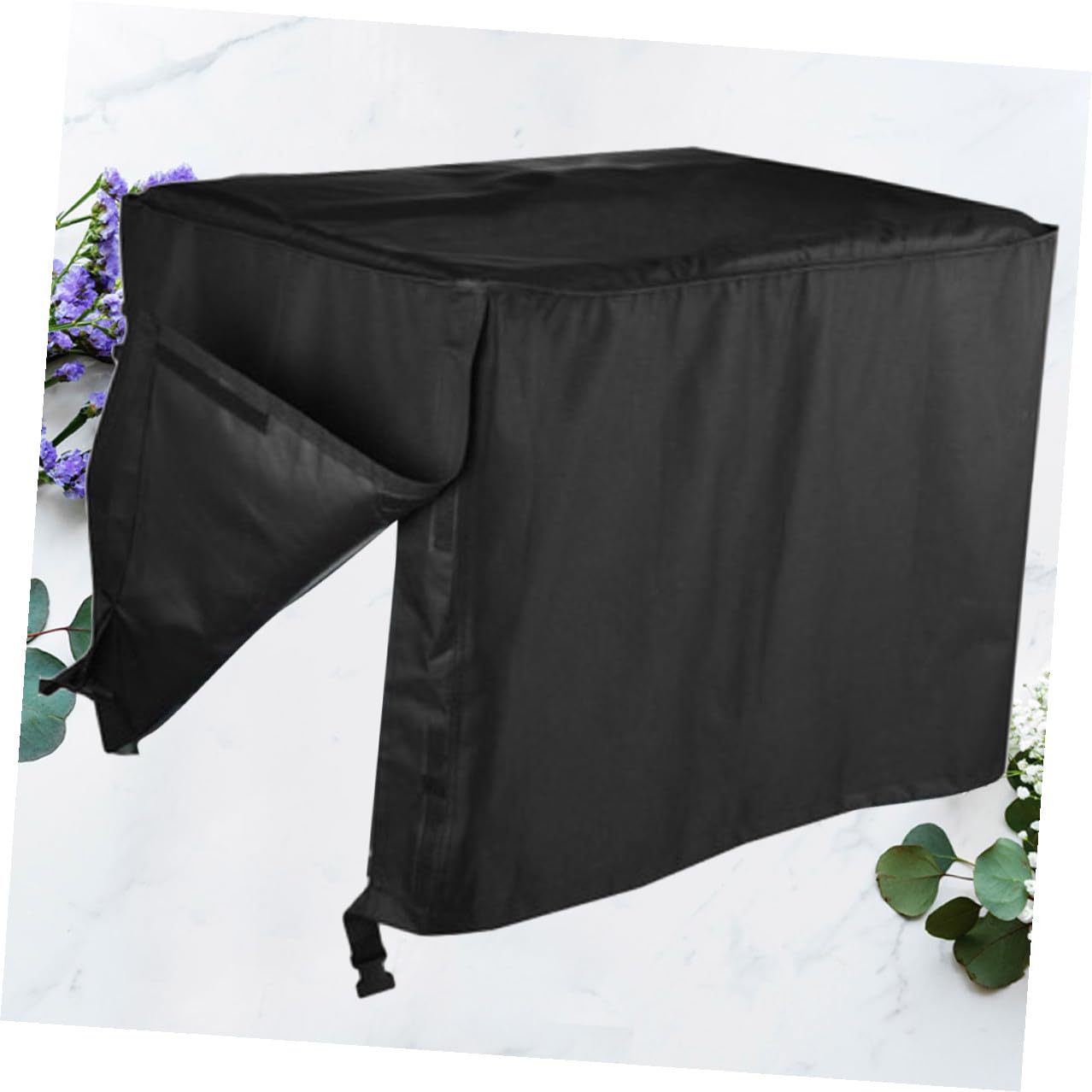 Funda para Generadores Exteriores Cubierta Rectangular Resistente UV y Polvo Protector Duradero para Jardín Color Negro