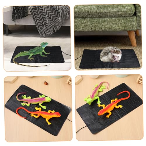 Alfombrilla térmica USB ajustable para reptiles Yardwe 2 piezas miniatura 3
