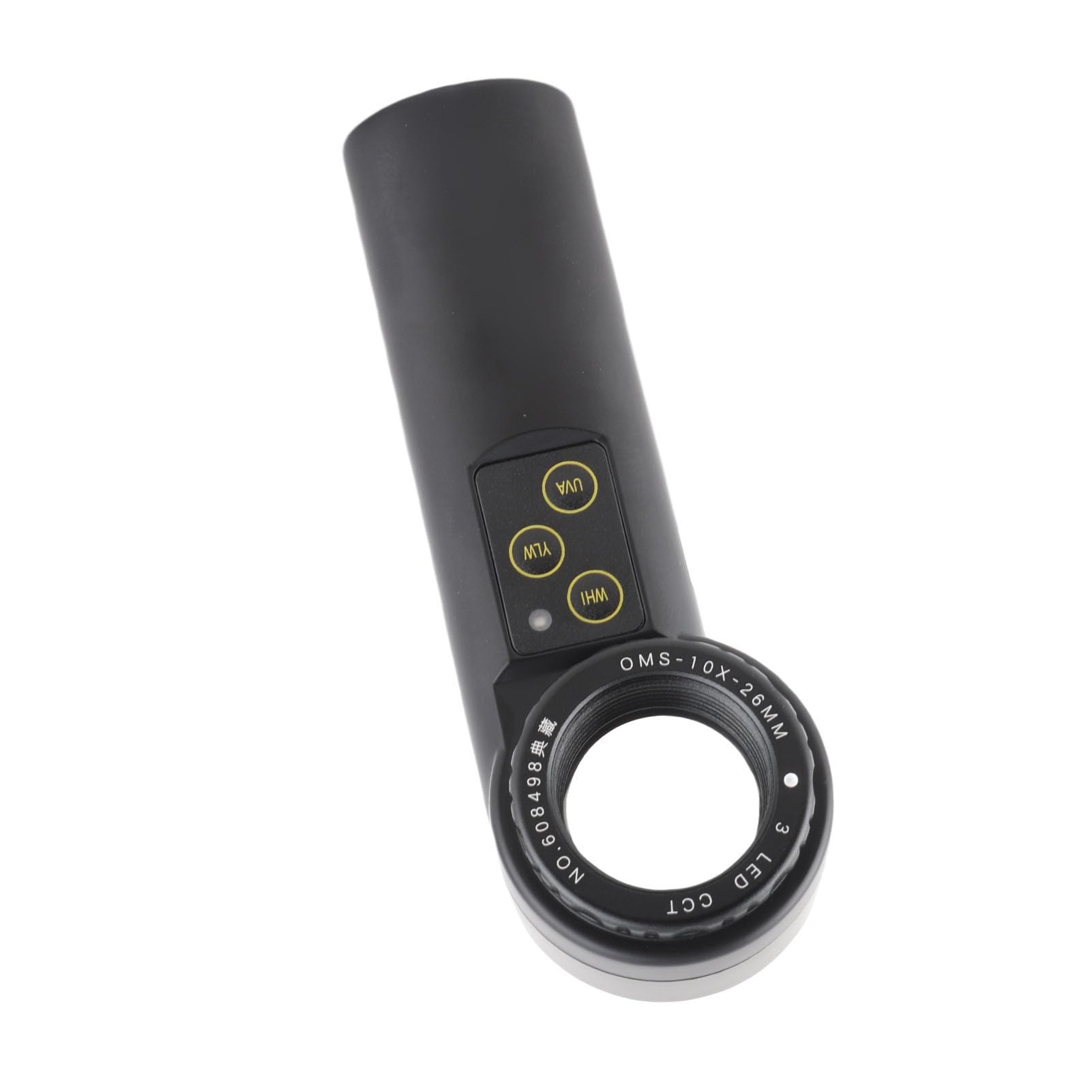 Lupa Monocular con Luz LED Portátil y Conveniente para Coleccionistas de Joyas y Antigüedades Plástico 1x (10X)