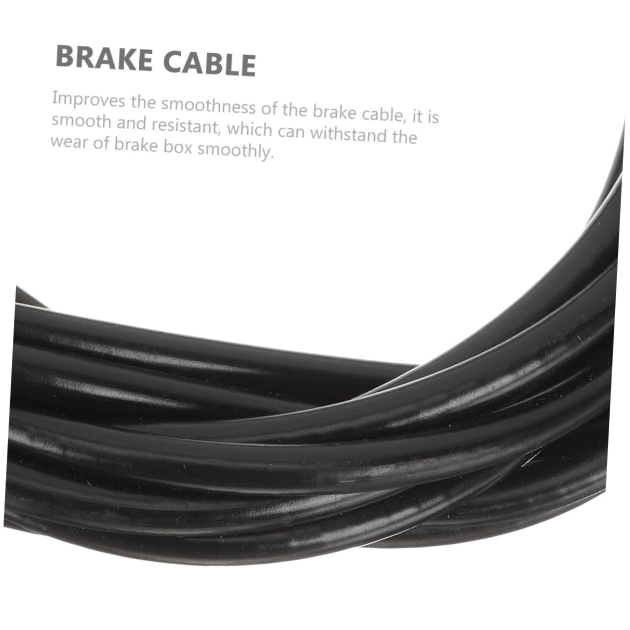 HEMOTON 1Set Bike Brake Cable Kit Replacement Brake Cables for Mountain Road Bikes Wear Resistant Brake Line Accessories for Cycling Maintenance