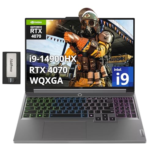 Lenovo Legion 5 16" WQXGA 165Hz Gaming Laptop, Intel i9-14900HX, ...