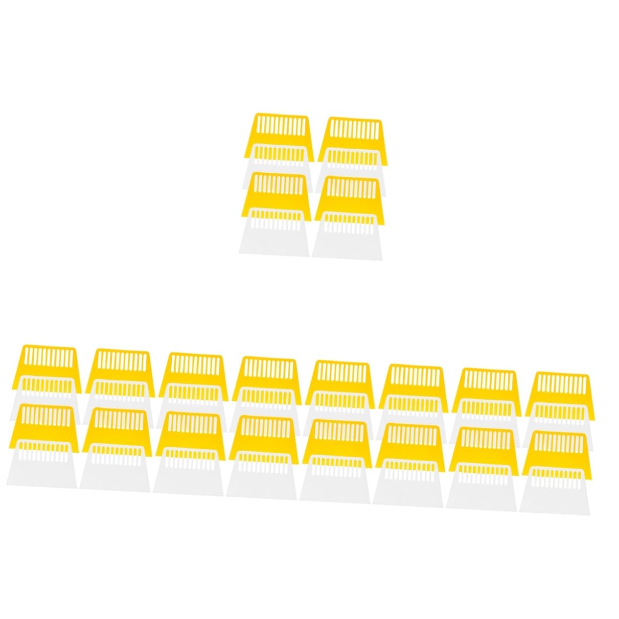 TOPBATHY 40 Piezas raspador picadora de Bread Scraper cortadores de Pan rallador de Mantequilla de Queso espátula Cortador para Cortador de para Hornear el plastico