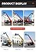 Heavy-Duty Telescopic Handler Forklift with 7-18m Rotating Boom, Industrial Telescopic Boom Handler with Intelligent Electro-Hydraulic Transmission for Construction & Farm