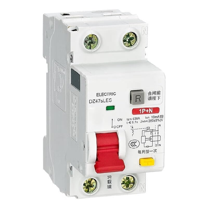 DZ47LE-125 2P 100A disyuntor de fugas magnetotérmico para carril DIN