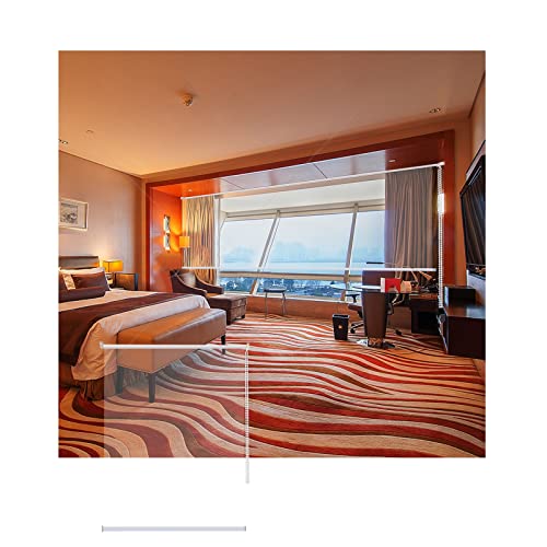 ZXCVASDF Persianas Enrollables PVC Transparentes Impermeables, Persianas Enrollables Transparentes, Persianas para El Hogar, La Oficina, El Hotel, A Prueba De Lluvia,Resistente,120x180cm/47.2x70.8in Cover