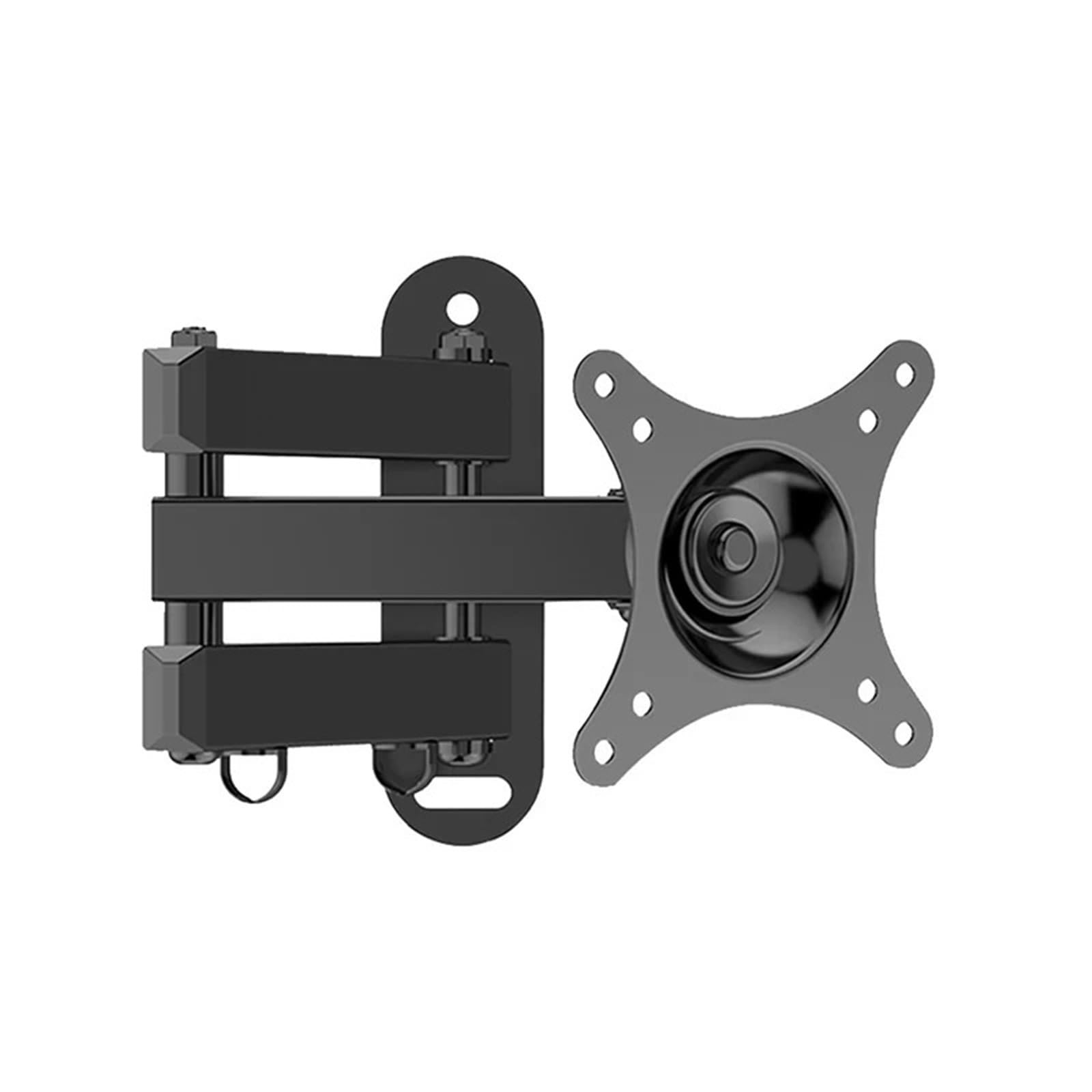 VELORE Staffa universale regolabile per TV a parete universale girevole supporto TV per schermo piatto LCD LED da 14 a 32 pollici